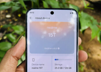 Realme 15T и его секреты начинки раскрыты шпионским фото