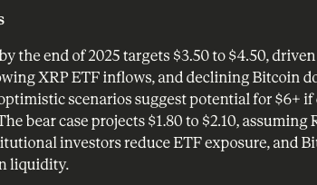 Какую криптовалюту купить сегодня: прогноз по XRP и SOL от Claude AI