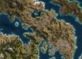Разработчик показал карту Греции из Assassin’s Creed: Odyssey в браузере с текстурой 32K