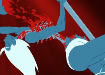 В социальных сетях внезапно стал популярен необычный и очень кровавый платформер Necrowave, который создает разработчик-одиночка с дальтонизмом