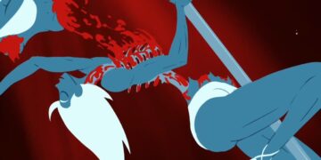 В социальных сетях внезапно стал популярен необычный и очень кровавый платформер Necrowave, который создает разработчик-одиночка с дальтонизмом