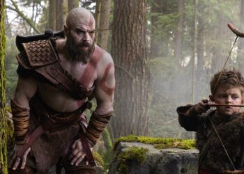 Первый кадр из сериала God of War показывает живых Кратоса и Атрея