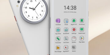 Анонс Bigme HiBreak Dual: цветной E-Ink на 53 Гц и шайба с мини-экраном