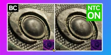 Neural Texture Compression от NVIDIA сокращает VRAM с 6,5 ГБ до 970 МБ без потерь качества