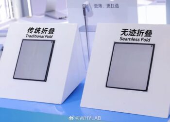 Visionox представила гибкие экраны без видимой складки