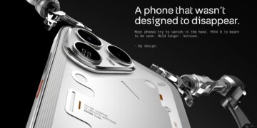 Анонс Tecno Pova 8 – стиляга с отсылками к Nothing