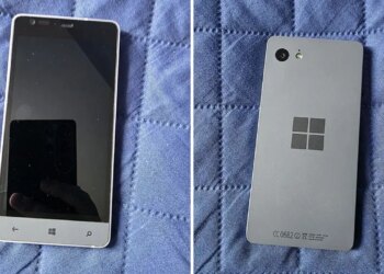 Первые живые фото Microsoft Surface Phone