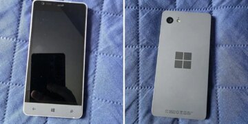 Первые живые фото Microsoft Surface Phone