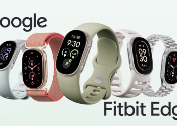 Анонс Google Fitbit Edge – аналог Mi Band с GPS, кнопкой и сменной батареей