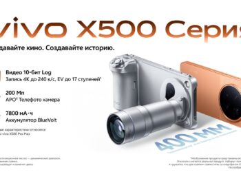 Серия Vivo X500 представлена в России: состав и цены